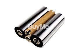 110MM X 74MM THERMAL TRANSFER WAX RIBBON BLACK