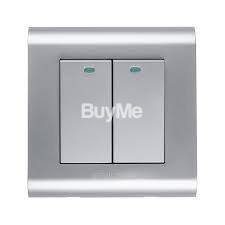 2 GANG SWITCH – MODULAR GRAY