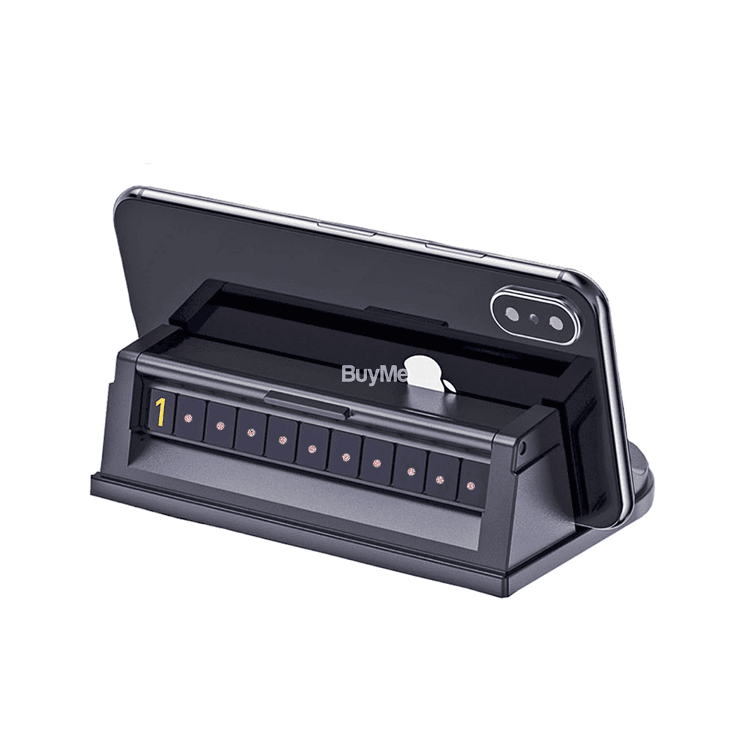 CAR MOBILE PHONE HOLDER MULTI-FUNCTION WITH HIDDEN CONTACT NUMBER