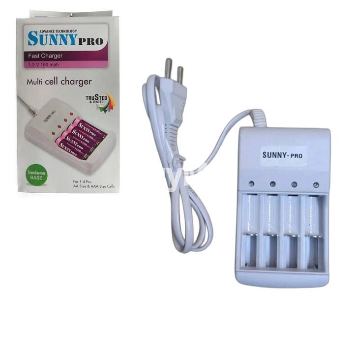 SUNNY PRO BATTERY CHARGER FOR AA, AAA