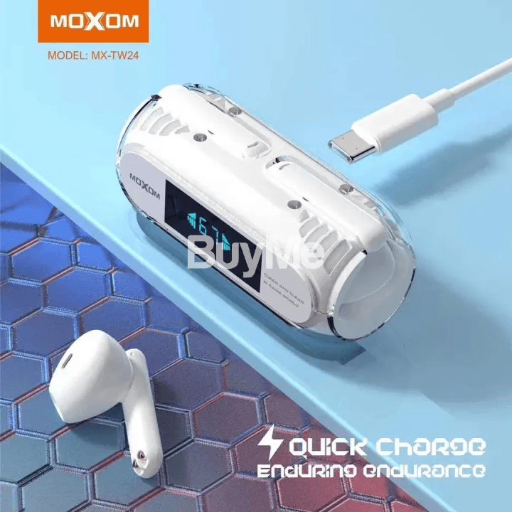 MOXOM WIRELESS BLUETOOTH EARBUDS EARPHONE MX TW24