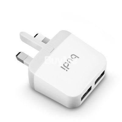 BUDI DUAL USB HOME WALL CHARGER M8J940U