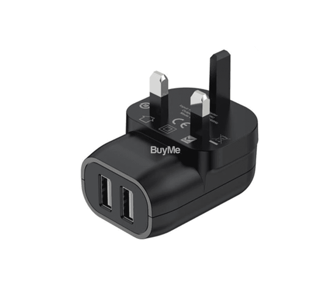 BUDI DUAL USB 2.4A HOME CHARGER AC339UB