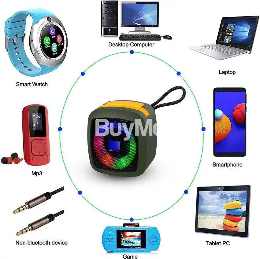 HIGH BASS BLUETOOTH PORTABLE SPEAKER