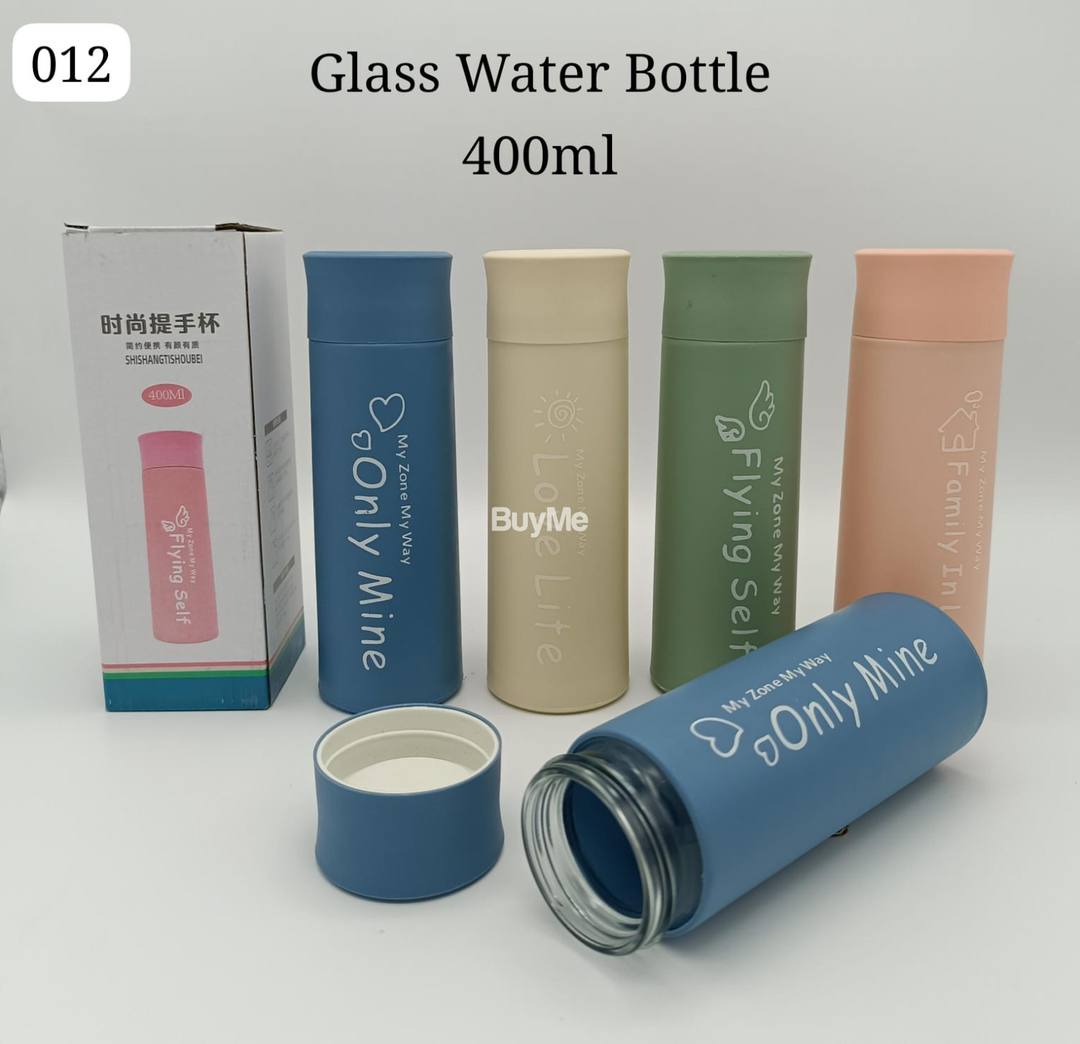 GLASS WATER BOTTLE