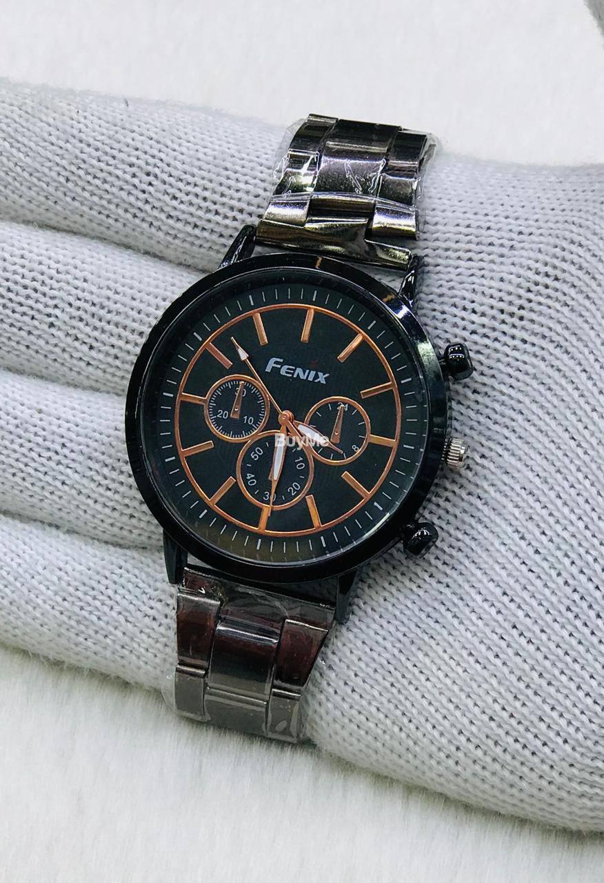 BLACK COLOR MEN'S WATCH