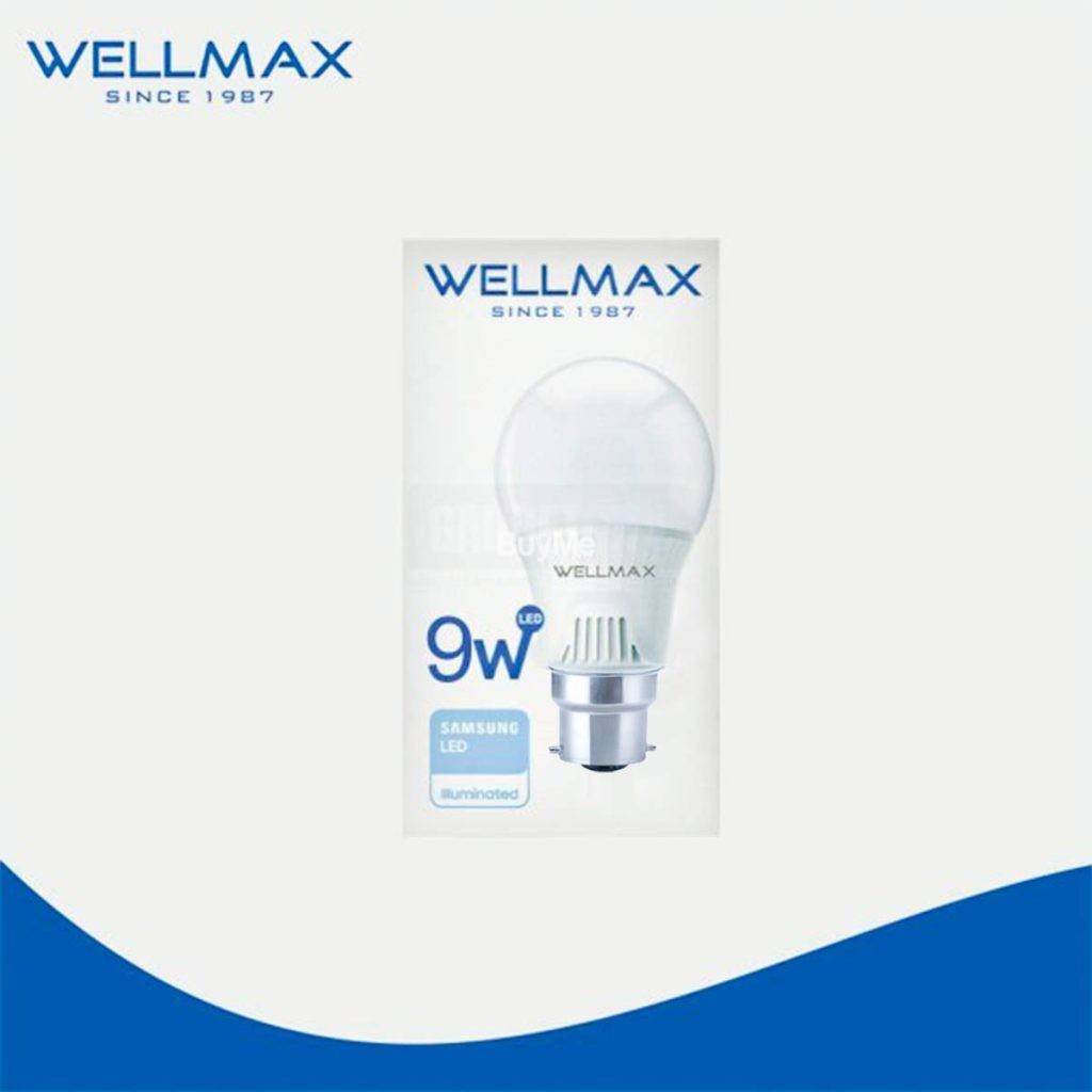 9 WATT WELLMAX DIMMABLE LED BULB
