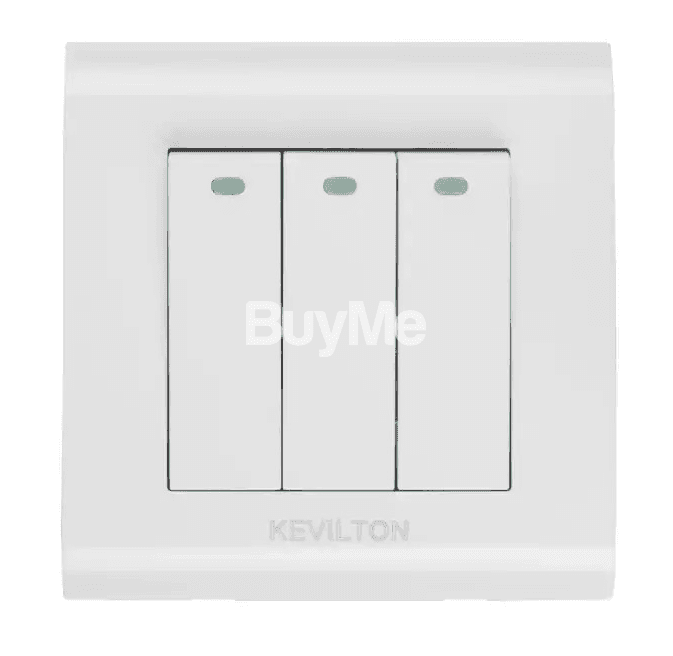 3 GANG 2 WAY SWITCH – MODULAR WHITE