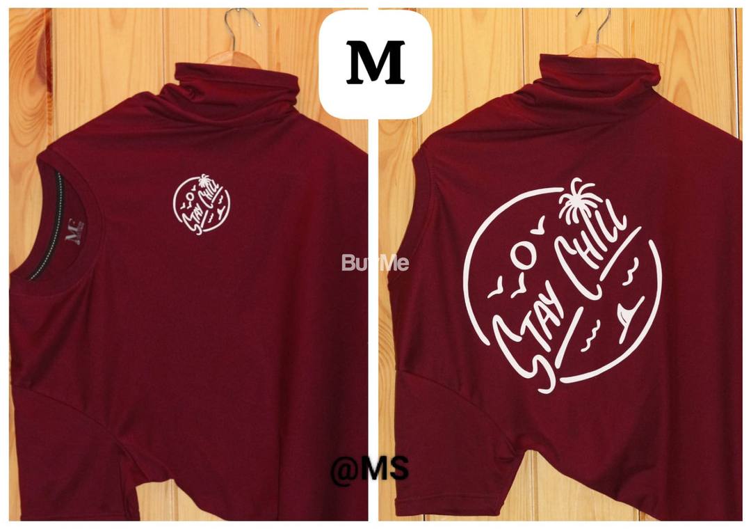 CHILL DOUBLE SIDE PRINT T SHIRT