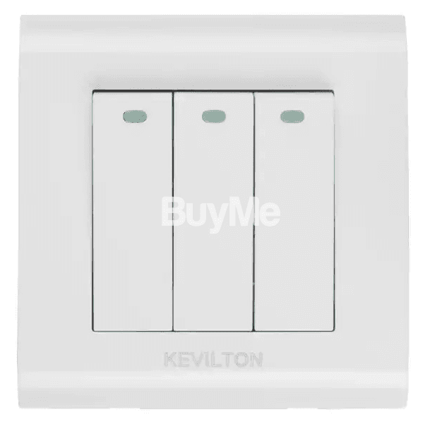 3 GANG SWITCH – MODULAR WHITE