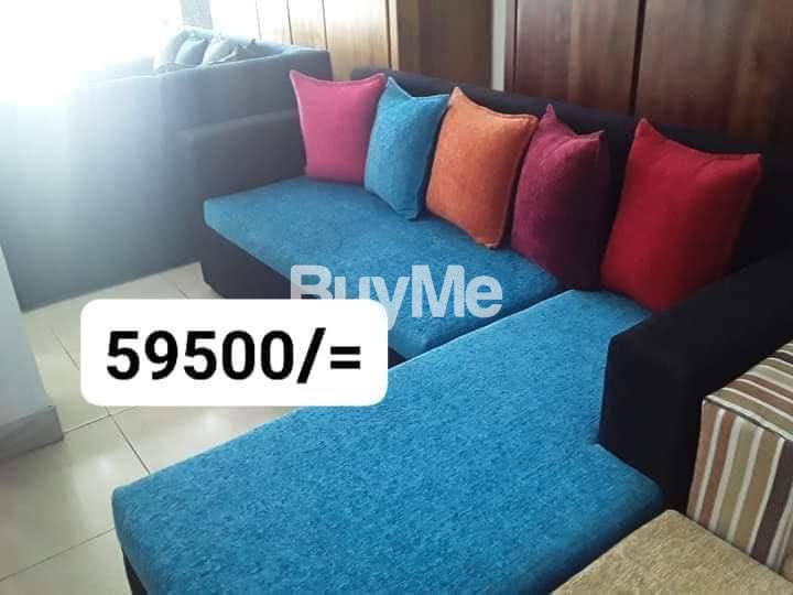 L SHAPE SOFA SET - 24