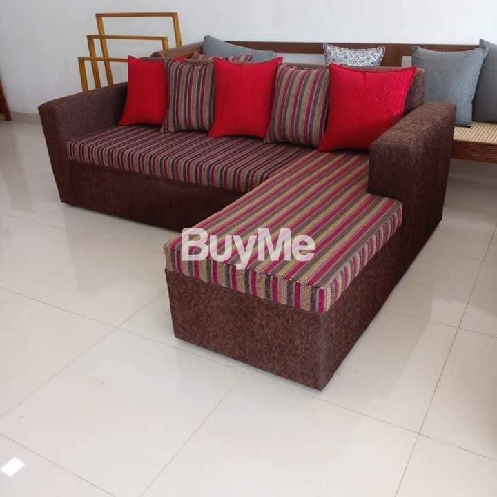 L SHAPE SOFA SET - 26