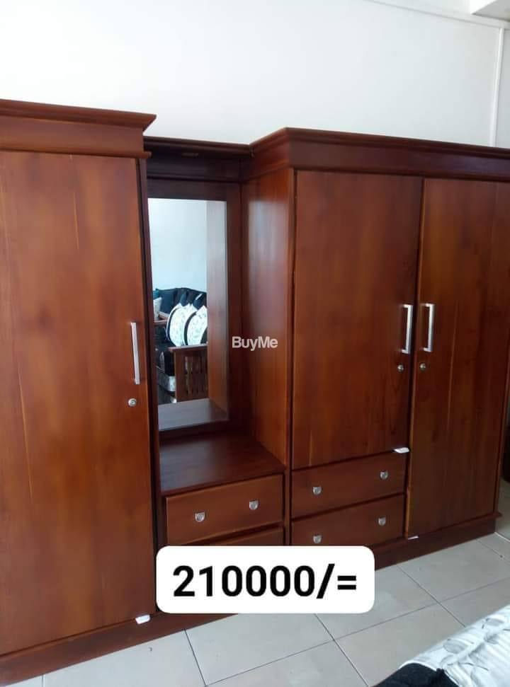 WARDROBE WITH MIRROR - 3 PARTS