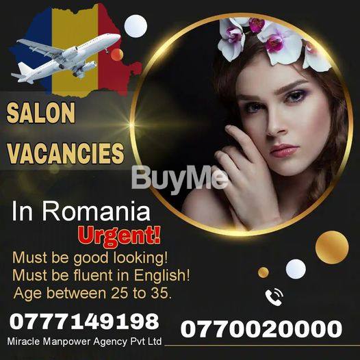 SALOON VACANCIES IN ROMANIA