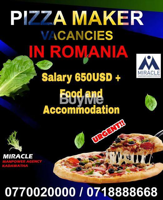OVERSEAS JOBS FOR PIZZA MAKER - ROMANIA