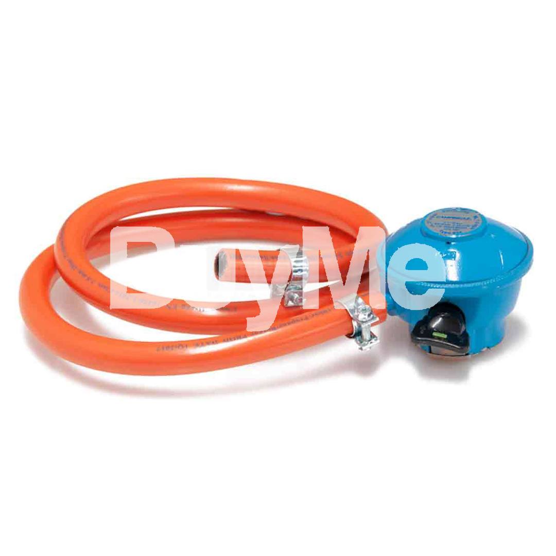 LPG GAS KIT – REGULATOR CONNECTED WITH HOSE & CLIP