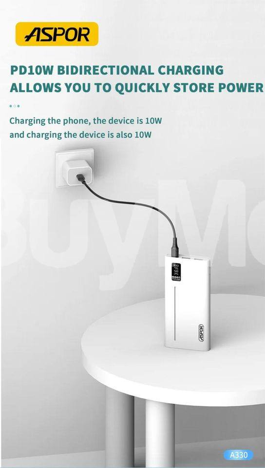 ASPOR A330 10000MAH POWER BANK