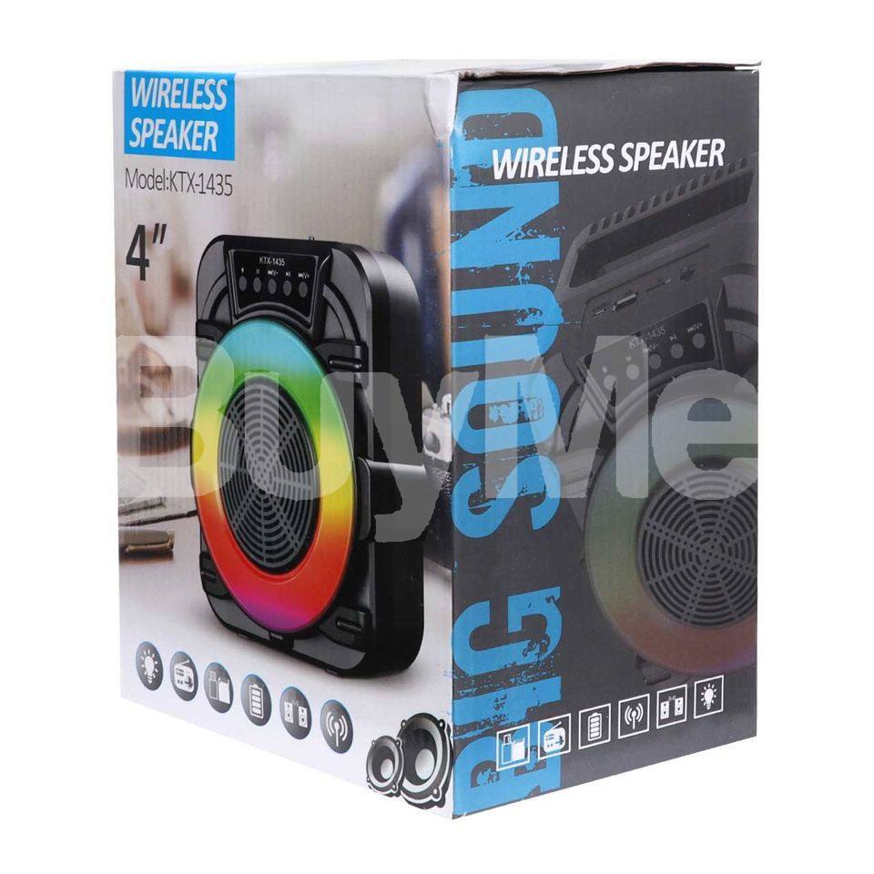 KTS-1435 RGB PORTABLE BLUETOOTH SPEAKER