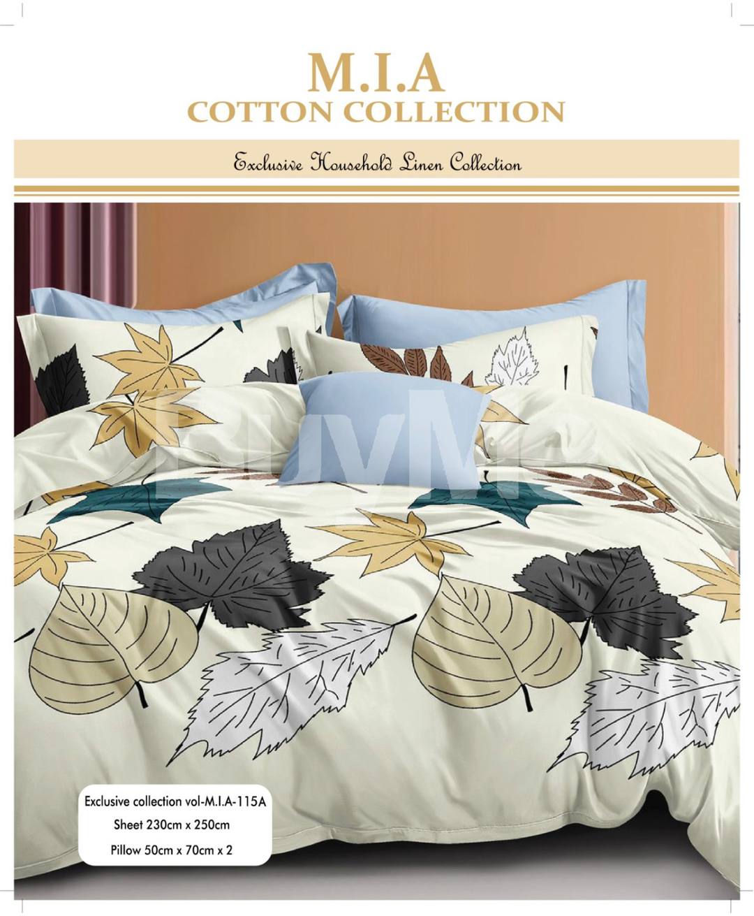 M.I.A BEDSHEET (PRINTED) KING SIZE