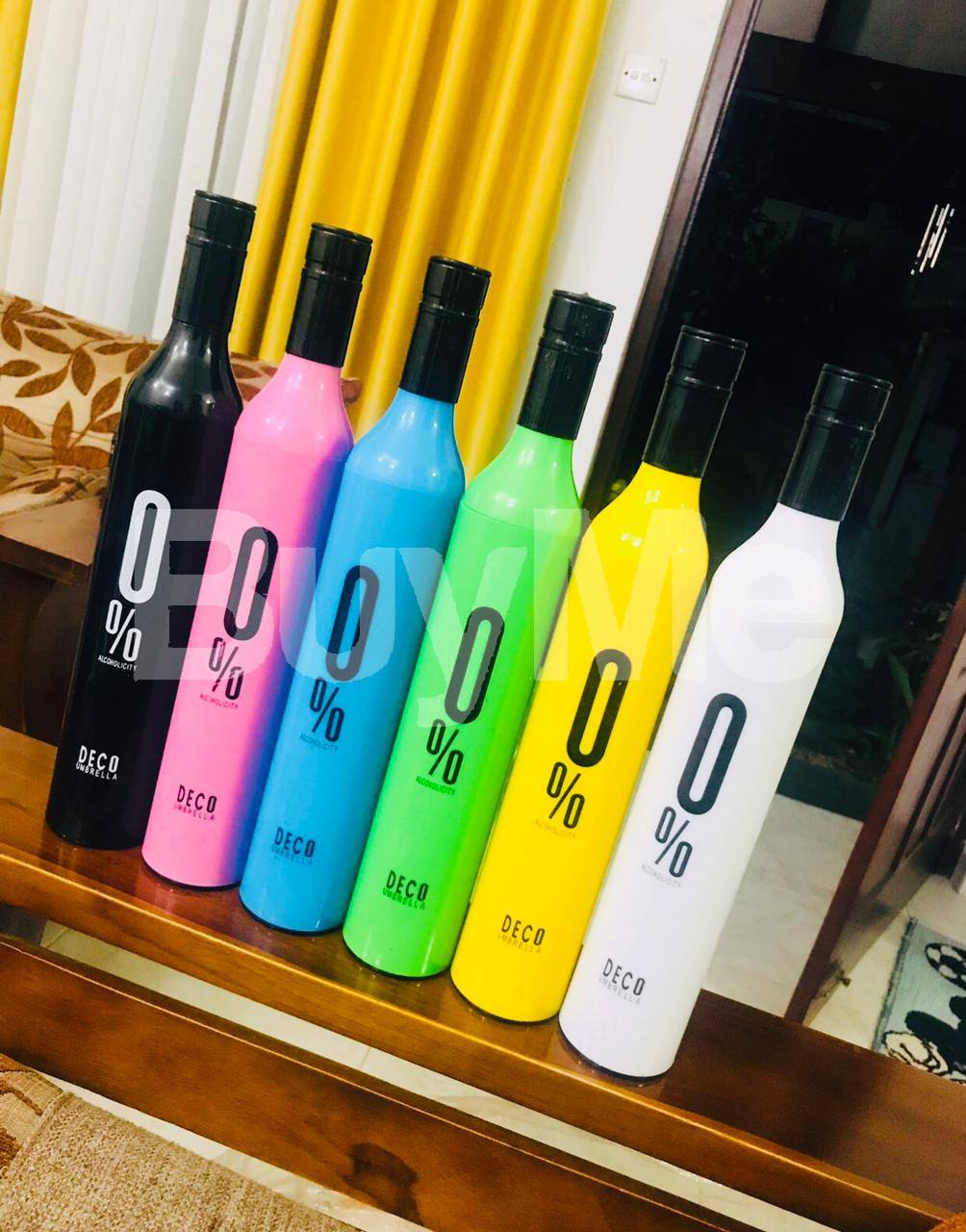 BOTTLE UMBRELLA IN 6 COLOURS