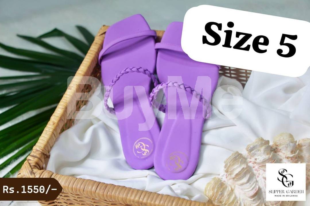 FLAT SLIPPERS - PURPLE