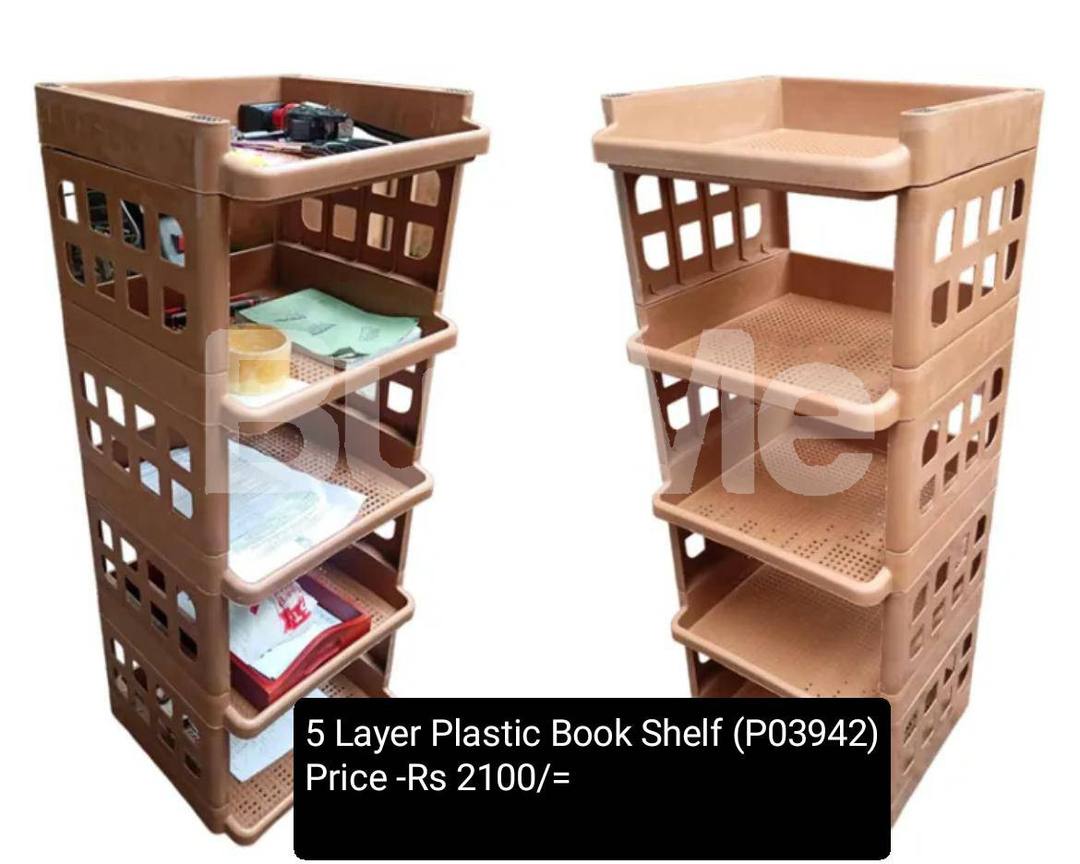 5 LAYER PLASTIC BOOK SHELF