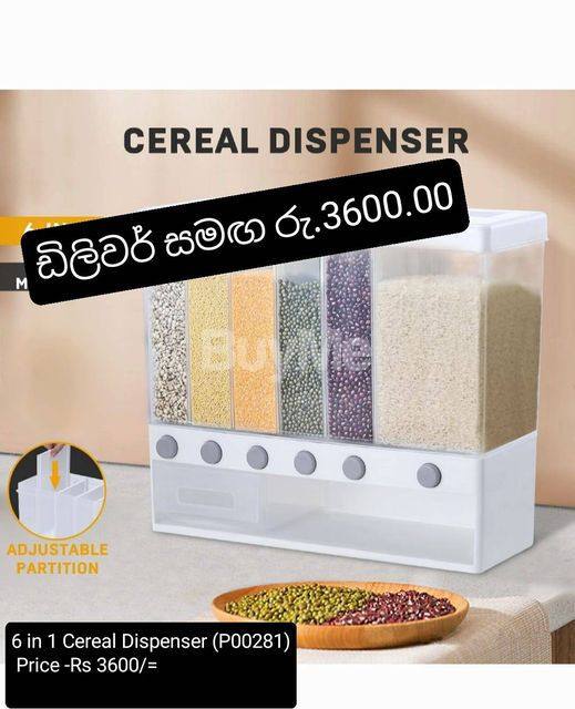 6 IN 1 CEREAL DISPENSER