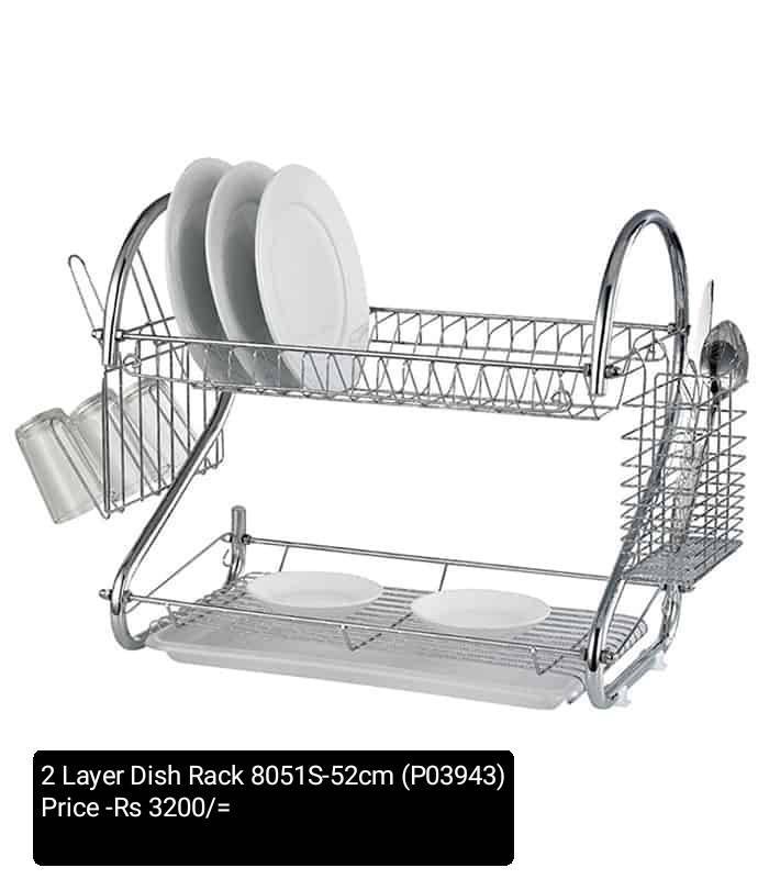 2 LAYER DISH RACK 8051S - 52CM