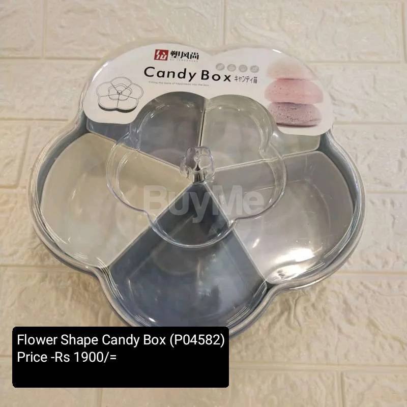 FLOWER SHAPE CANDY BOX