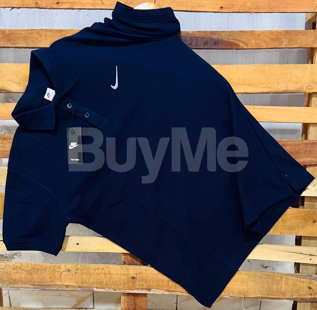 NIKE COLLAR TSHIRTS PREMIUM QUALITY 220 GSM - DARK BLUE